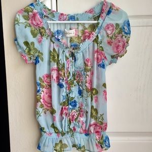 A+F floral top